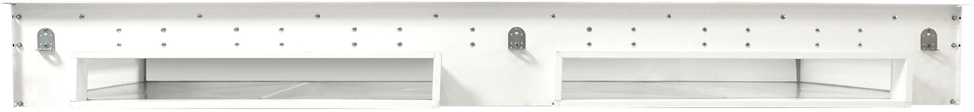 Plafond soufflant laminaire A2i vue tranche