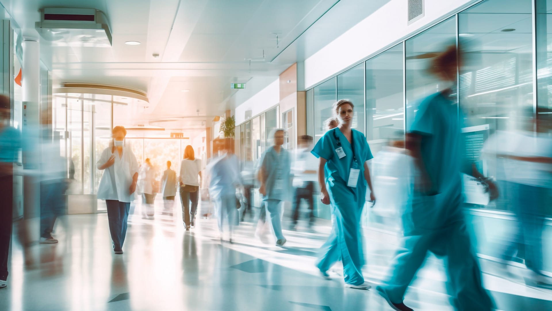 Hôpital moderne et rénové
